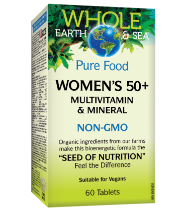 홀얼스엔씨 여성 50+ 멀티비타민 앤 미네랄 60 타블렛