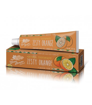 그린비버 제스티 오렌지 내추럴 치약 75 mL