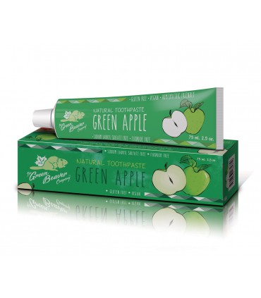 그린비버 그린애플/사과 내추럴 치약 75mL