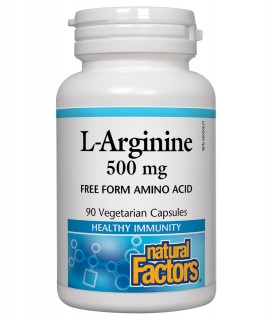 내츄럴 팩터스 L-아르기닌 500mg 90캡슐