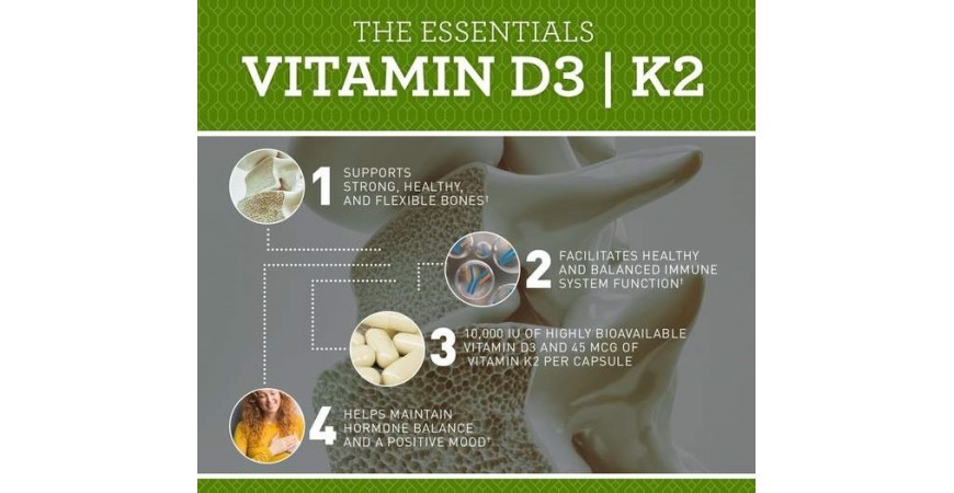 심혈관건강,뼈건강,골다공증예방의 비타민K2 plus 비타민 D3