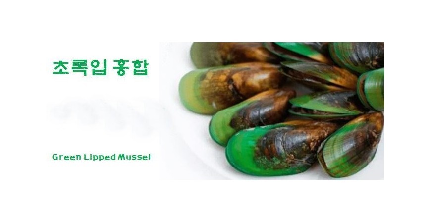  관절염 완화, 장 건강 증진에 도움이 되는 초록입 홍합(Green Lipped Mussel)