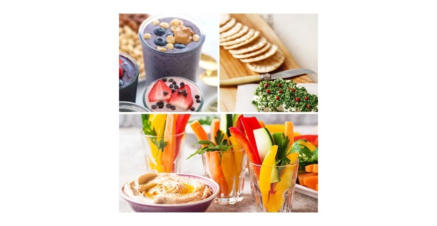 단백질과 식이섬유가 많으며 영양가가 높은 건강 간식