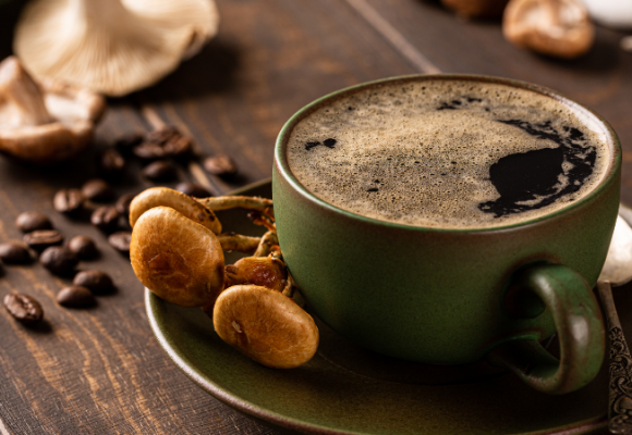 버섯 커피, 마시기만 해도 면역력이 상승하는 비결은?