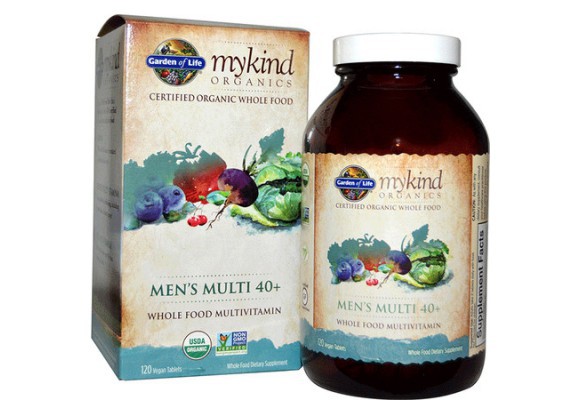 가든오브라이프(Garden of Life) 마이카인드(mykind) 오가닉 40세+ 남성 종합비타민을 소개합니다.