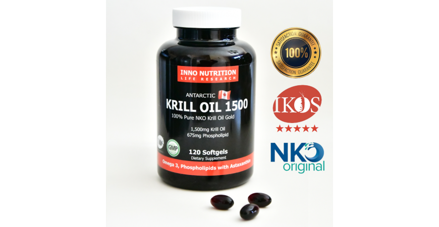최상의 오메가-3를 얻기 위해 생선 오일 대신 크릴 오일을 추천합니다.