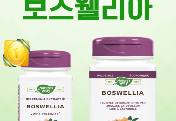 관절 지킴이 보스웰리아로 관절건강 지킬수 있을까?